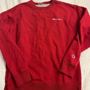 Maroon Champion crewneck
